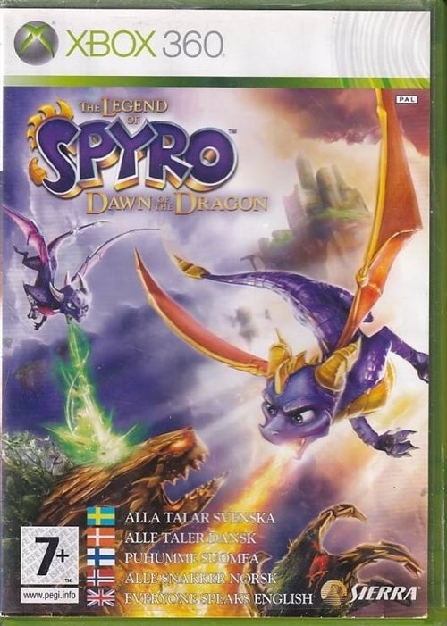 The Legend of Spyro Dawn Of The Dragon - XBOX 360 (B Grade) (Genbrug)